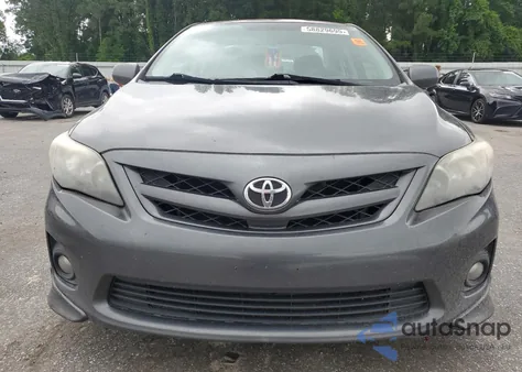 2011 Toyota Corolla Base z USA, uszkodzony, nr VIN 2T1BU4EE2BC710518
